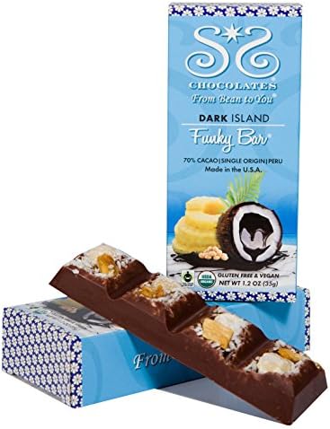 Sibu Sura® Funky Bar®, Dark Island®, 1.2 ounce bar (Pack of 6)