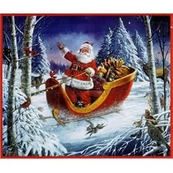 Woodland Sleigh Ride Advent Calendar (C488)
