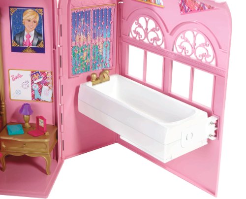 Imagen 3 de Barbie - Maletín-Habitación De Princesas (Mattel)