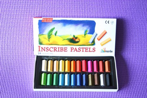Childrens Toyshop  Toys : Inscribe Pastels 24 Colours