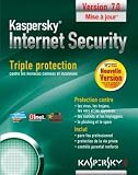 Vente de Livre : Kaspersky Internet Security 7.0 - Mise à Jour (2 Postes, 1 an)
