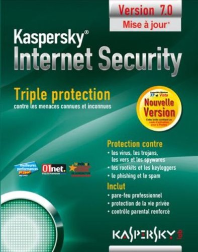 Kaspersky Internet Security 7.0 - Mise à Jour (2 Postes, 1 an)