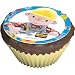 Dekoback 12 essbare Muffinaufleger Bob der Baumeister, 1er Pack (1 x 5 g)