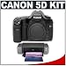 Canon EOS 5D 12.8MP Digital SLR Camera Body + Canon Pixma Pro9500 Professional Large Format Inkjet Printer Kit