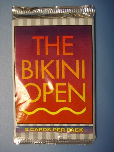 The Bikini Open Centerfold Trading Cards 8 Card Pack 1992