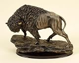 10" Buffalo Statue