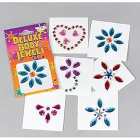  Dozen Assorted Deluxe Body Jewels