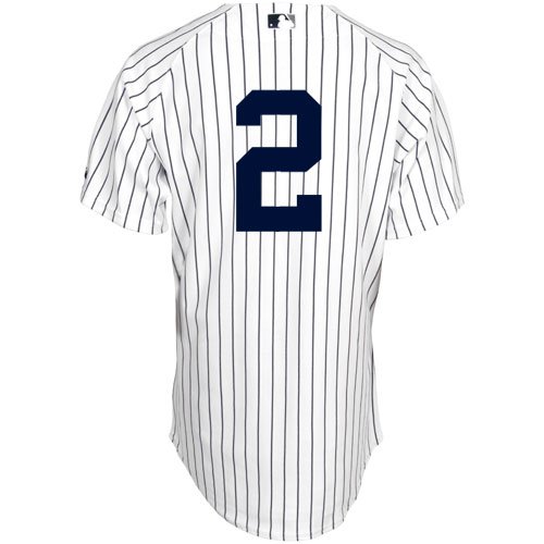 MLB Derek Jeter New York Yankees Authentic Home Jersey (44/Large)