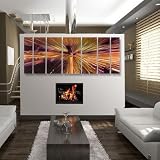 Contemporary painting on metal Wall Sculptures by Ash Carl