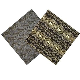 A Touch of Gold Cocktail Napkin Set by Colorchiefs