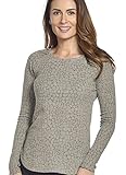 Jockey Women's Long Underwear Waffle Crew with Lace