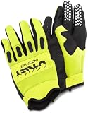  Oakley Mens Factory Bike Glove Sulphur Large
