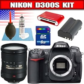 Nikon D300s 12MP CMOS Digital SLR Camera with Nikon 18-200mm f/3.5-5.6 G ED-IF AF-S VR II Nikkor DX Lens Package 3