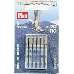 Prym N�hmaschinennadeln 130/705-Jeans 90-110-5 Nadeln 154 520