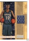 2007 Topps Trademark Authentic Corey Brewer Rookie Game-Worm Jersey Card
