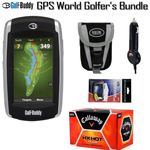Touchpad GPS Golf Buddy World Platinum Golfer's Bundle Reviews