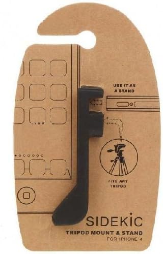 Black Sidekic Iphone 5 Stand and Tripod Mount.