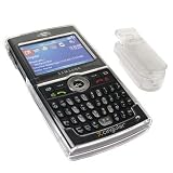 Samsung SGH-i607 BlackJack Transparent Clear Crystal Snap On Cover Case with Belt Clip