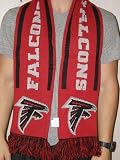 Atlanta Falcons 2011 Team Stripe Knit Scarf
