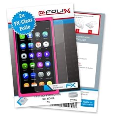 atFoliX FX-Clear Displayschutzfolie f�r Nokia N9 (2-er Pack) - Displayschutz kristallklar! H�chste Qualit�t - Made in Germany!