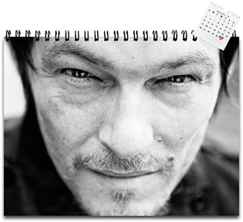 Norman Reedus Street Style 2016 Wall Calendar 17" x 11"