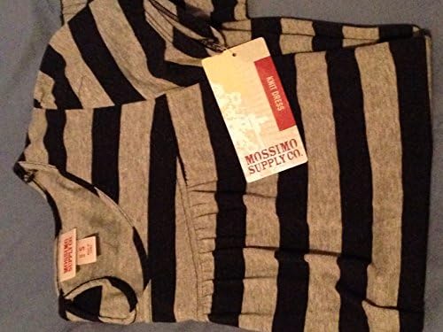 Mossimo Knit dress Navy/blue stripes