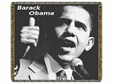 Barack Obama For President Tapestry Throw Blanket