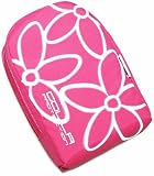 The Eclipse Bright colored and water proof material Digital Camera Bags Red with White Flower pattern fit Apple iPod Touch 1st Gen. 16GB, 32GB, 8GB