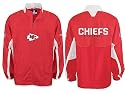 Kansas City Chiefs NFL 2007 Sidelines Lightweight Apache ¼ Zip Pullover Hot Jacket