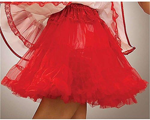 Red Adult Petticoat - One Size