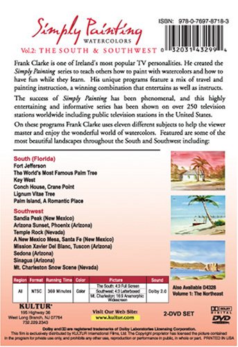 Simply Painting Across the United States - Volume 2: The South and Southwest