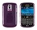 Soft Gel Circles Case for BlackBerry Bold 9000 - Purple