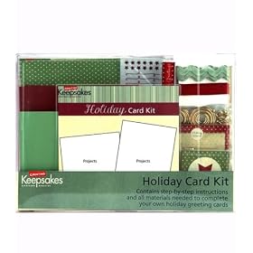 Christmas Card Kit #1 - Red/Dark Green