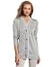 Jones New York Women's V-Neck Cardigan, Dove Multi, Small