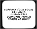All Products : Support Your Local Economy, Sustainable Economic Power Begins At Home Decorated Mouse Pad