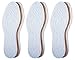 Pedag Summer | Terry Cotton Sockless Insoles | Barefoot Insert | Handmade in Germany | Absorbs Sweat & Controls Odor | Wear Without Socks | Washable | US Women 12/ Men 9/ EU 42 | White | 3 Pair