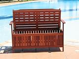 Palermo All-Weather Hardwood 2-Seater Bench