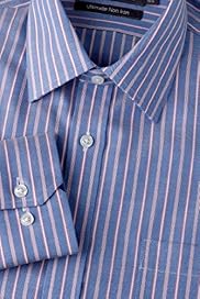 2 Longer Ultimate Non Iron Pure Cotton Striped Shirt