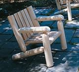 IMAGE OF Rustic Natural Cedar Low Back Log Arm Chair