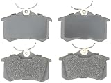 ACDelco 14D340AM Advantage Rear Semi-Metallic Disc Brake Pad Set