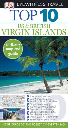 City Travel Guides Discounted  Books : Top 10 Virgin Islands (EYEWITNESS TOP 10 TRAVEL GUIDE)