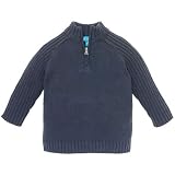 zip-neck sweater