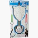 CET Domain 10300111 2 in 1 Light Sword with Shield for Nintendo Wii