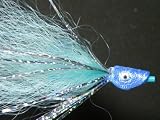 NEW FLIES Holographic Flash, Glow in Dark & EMT Pearlescent Floating Head Tube & Trolling Fly #166