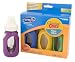 Baby : Evenflo Cozy 4 oz Glass Bottle with Sleeve, 3-Pack
