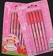 Strawberry Shortcake pen set : 10 pcs pen set