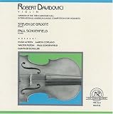 Robert Davidovici, Violin