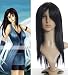 Cosplayland C994 - 60cm straight black Final Fantasy Rinoa Wig like real Hairs