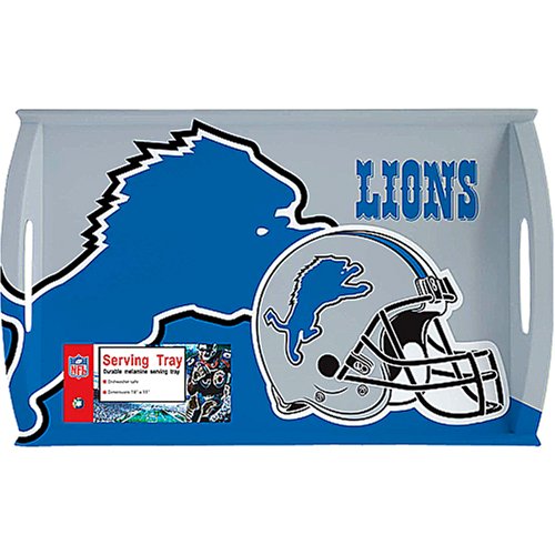 Siskiyou Sports  Detroit Lions  NFL Serving Tray