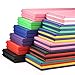 We Sell Mats 4 ft x 8 ft x 2 in Gymnastics Mat, Folding Tumbling Mat, Portable with Hook & Loop Fasteners, Multicolor